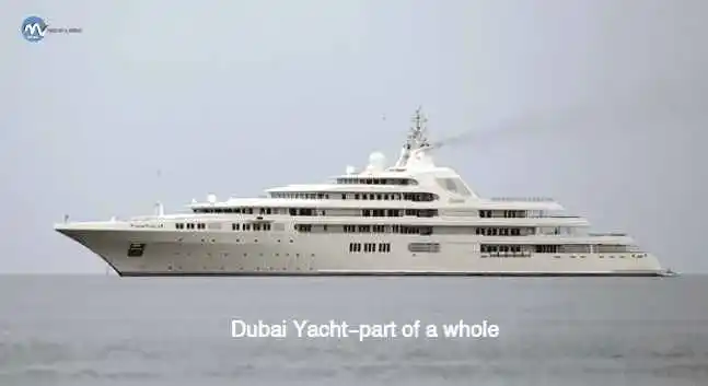 Dubai Yacht-part of a whole