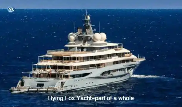 Flying Fox Yacht-part of a whole