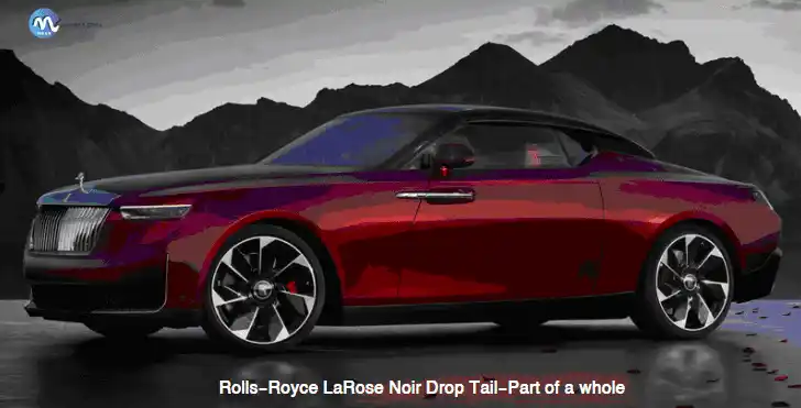 The most expensive and powerful cars-Rolls-Royce-LaRose-Noir-Drop-Tail-Part-of-a-whole