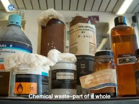 Chemical waste-part of a whole