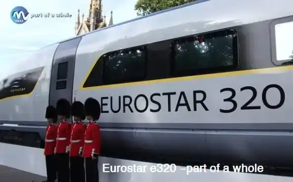 Eurostar e320 -part of a whole