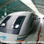 The Fastest And Most Powerful Trains-Shanghai maglev train -part of a whole