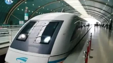 The Fastest And Most Powerful Trains-Shanghai maglev train -part of a whole