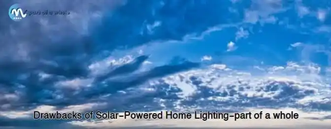 Drawbacks of Solar-Powered Home Lighting-part of a whole