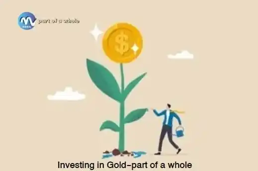 How To Invest A Small Amount Of Money-Investing in Gold-part of a whole