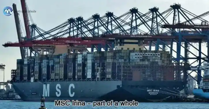 Discover The World's Largest Oil Tankers-MSC Irina -part of a whole