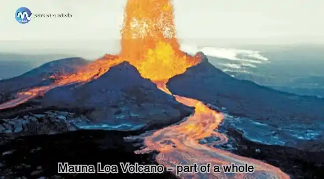 Mauna Loa Volcano - part of a whole