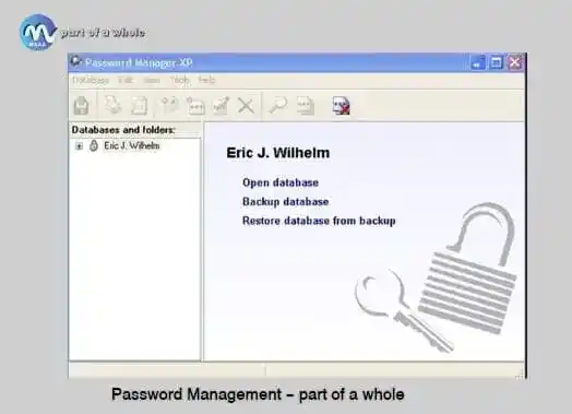 Password Management - part of a whole