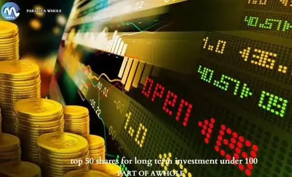 top 50 shares for long term investment under 100-part of a whole